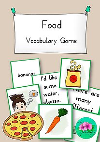 Englisch Game pelmanism food