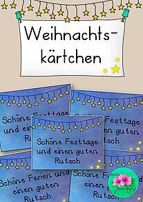 Weihnachtskärtchen Weihnachten