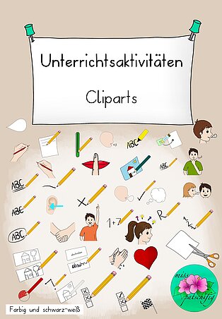 Cliparts Unterrichtsaktivitäten