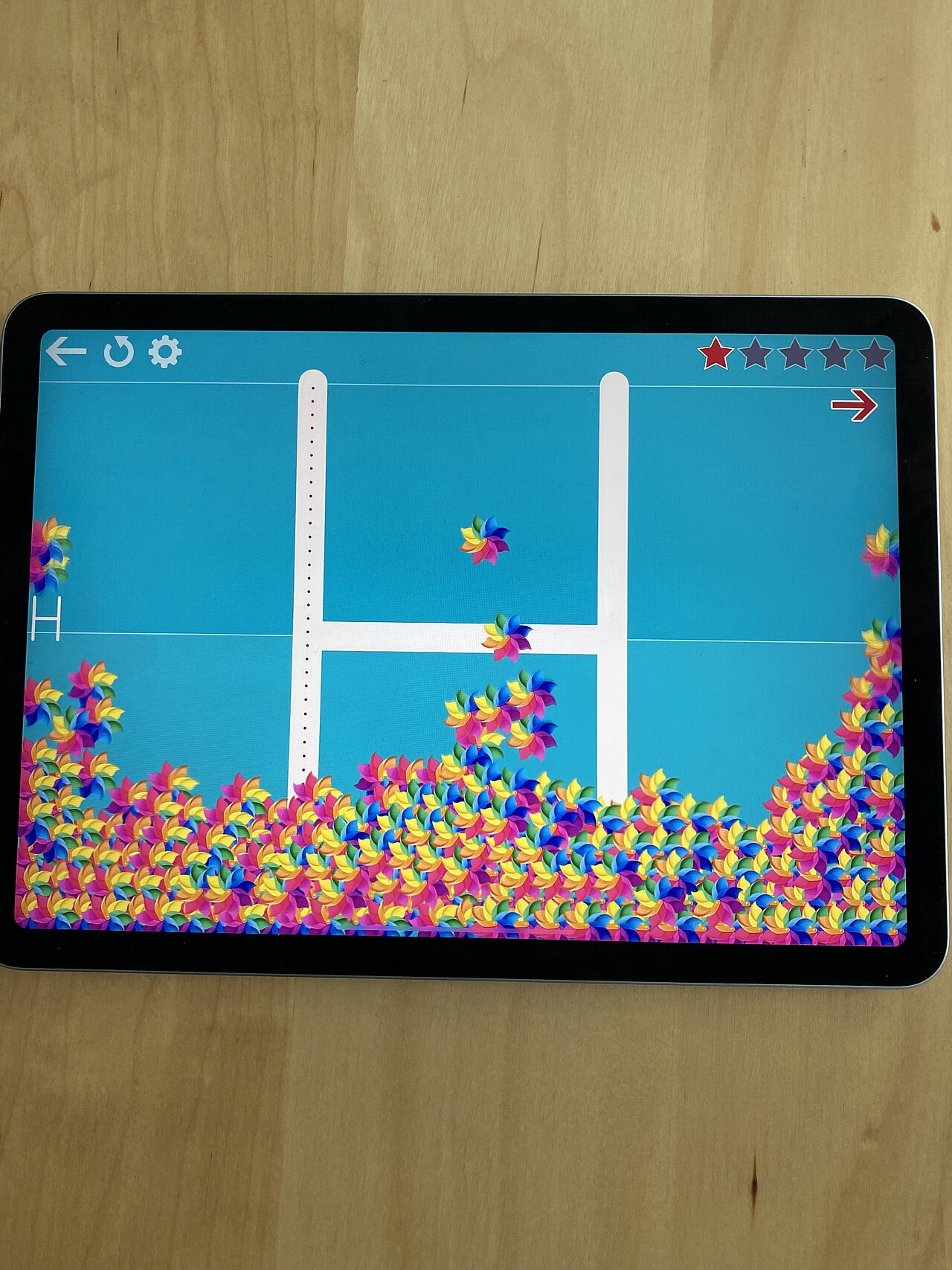 Buchstabenabläufe auf dem Tablet üben