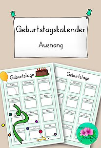 schule Geburtstagskalender
