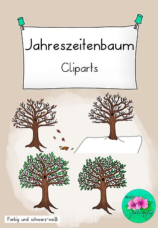 Cliparts Jahreszeiten