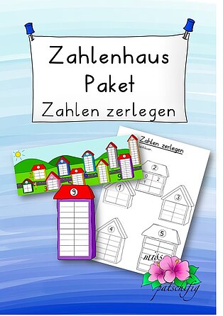 Zahlenraum 20 Zahlen zerlegen Paket
