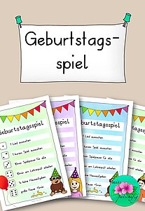 Schule Geburtstagsspiel Geburtstag feiern