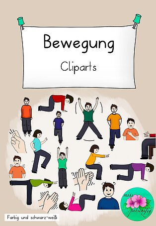 Cliparts Bewegung