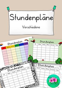 Grundschule Stundenpläne Vorlagen