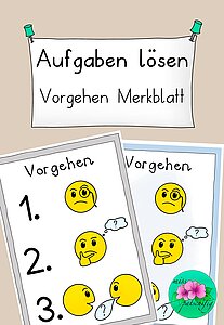 Unterricht Merkblatt Überlegen