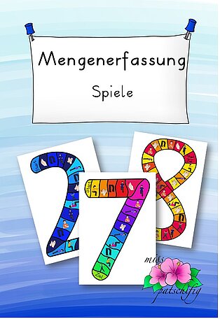 Mengenerfassung Spiel Ziffern