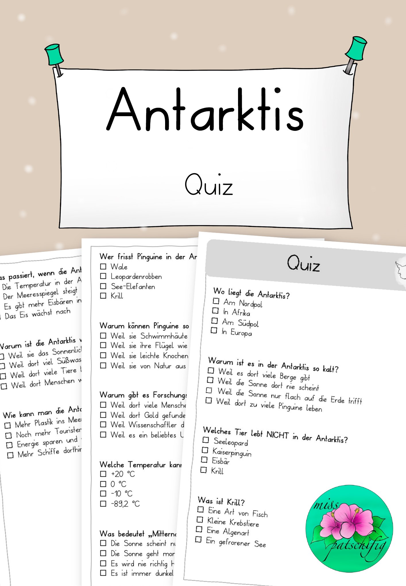 Antarktis Quiz