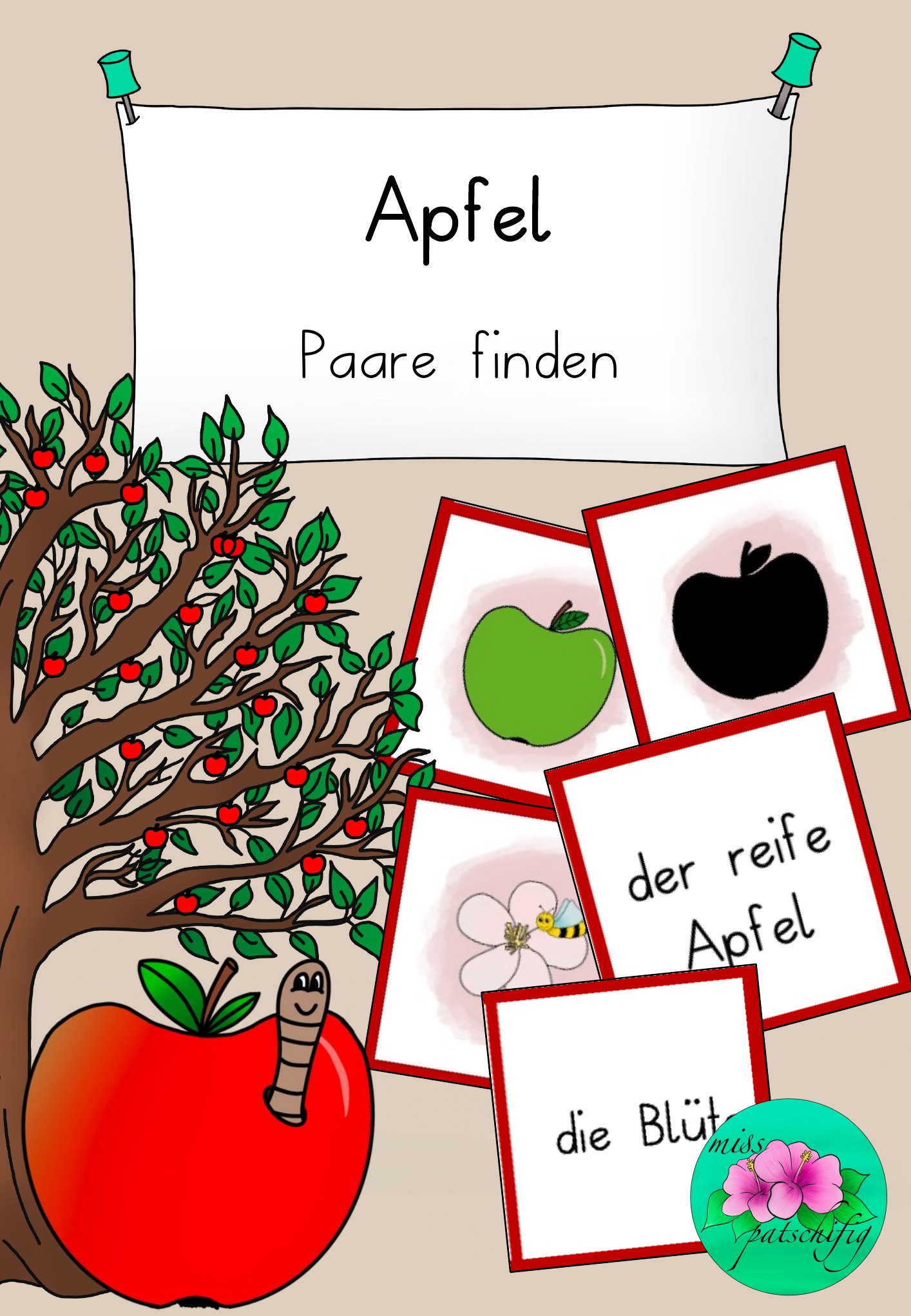 Apfel Paare finden