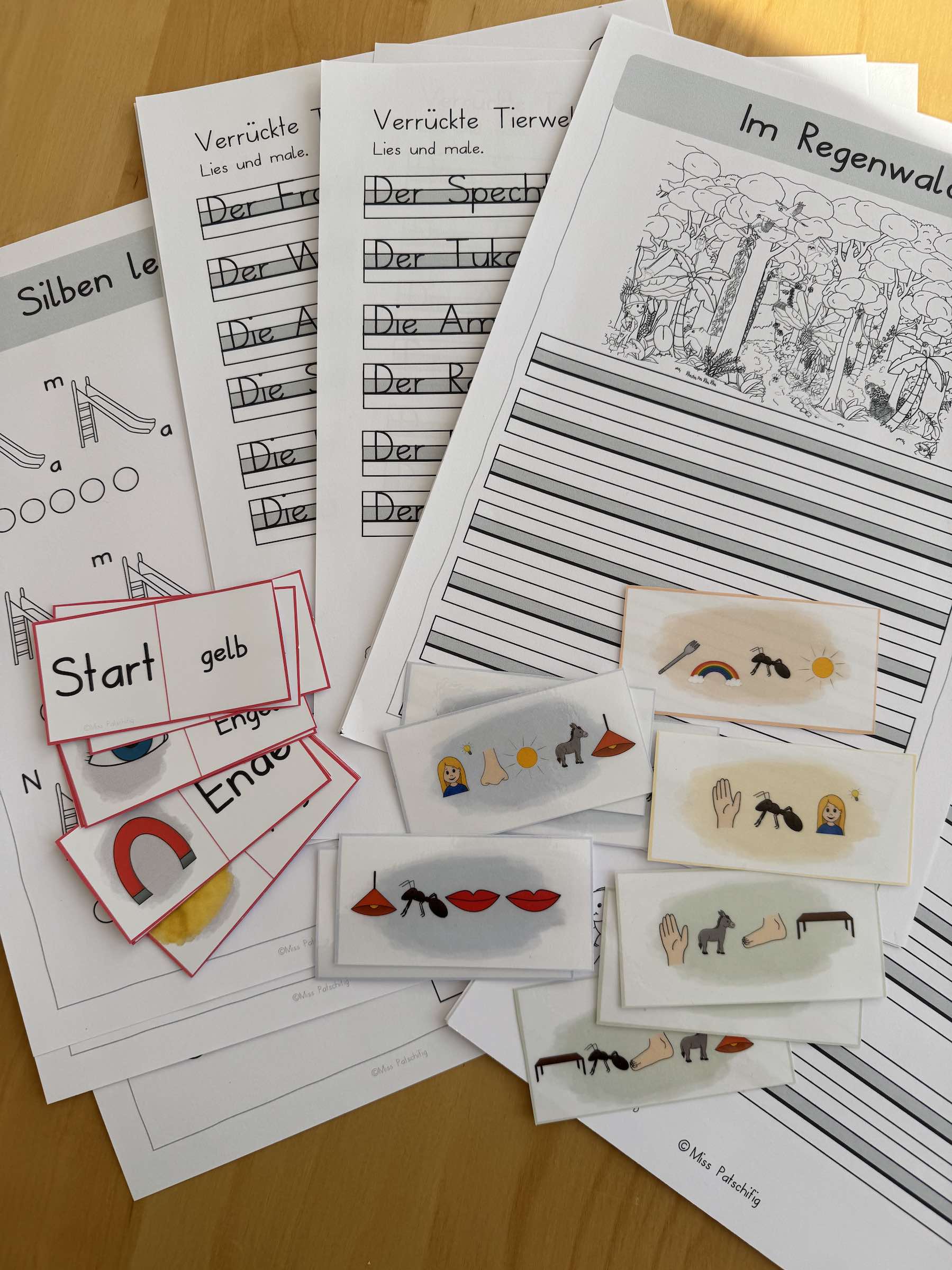 Differenzierung Anfangsunterricht Material