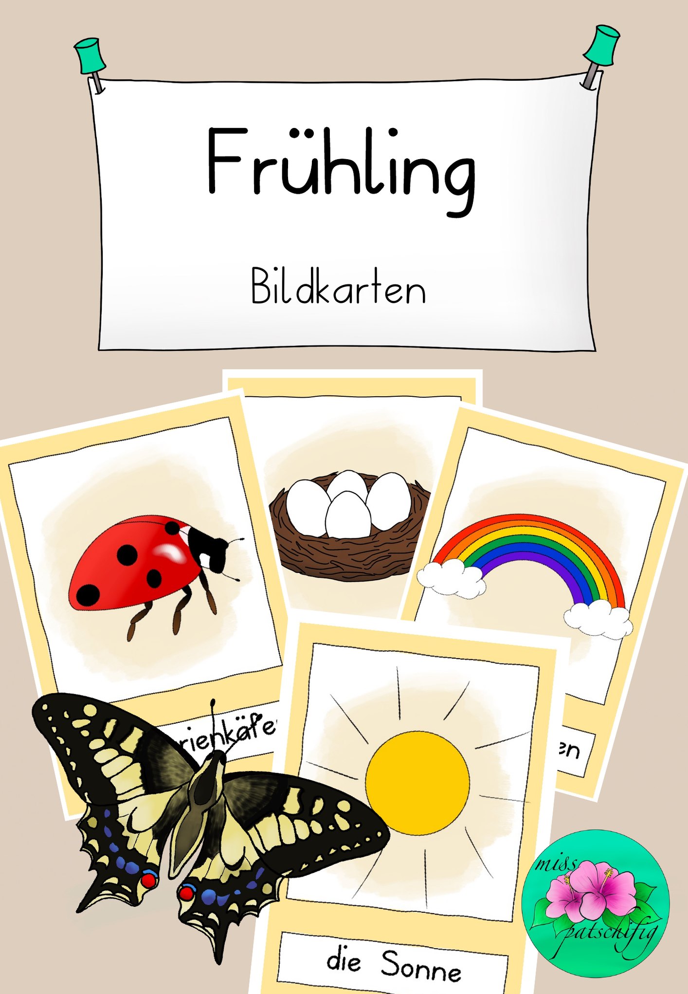 Frühling Bildkarten