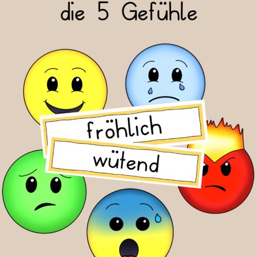Gefühle Unterrichtsmaterial
