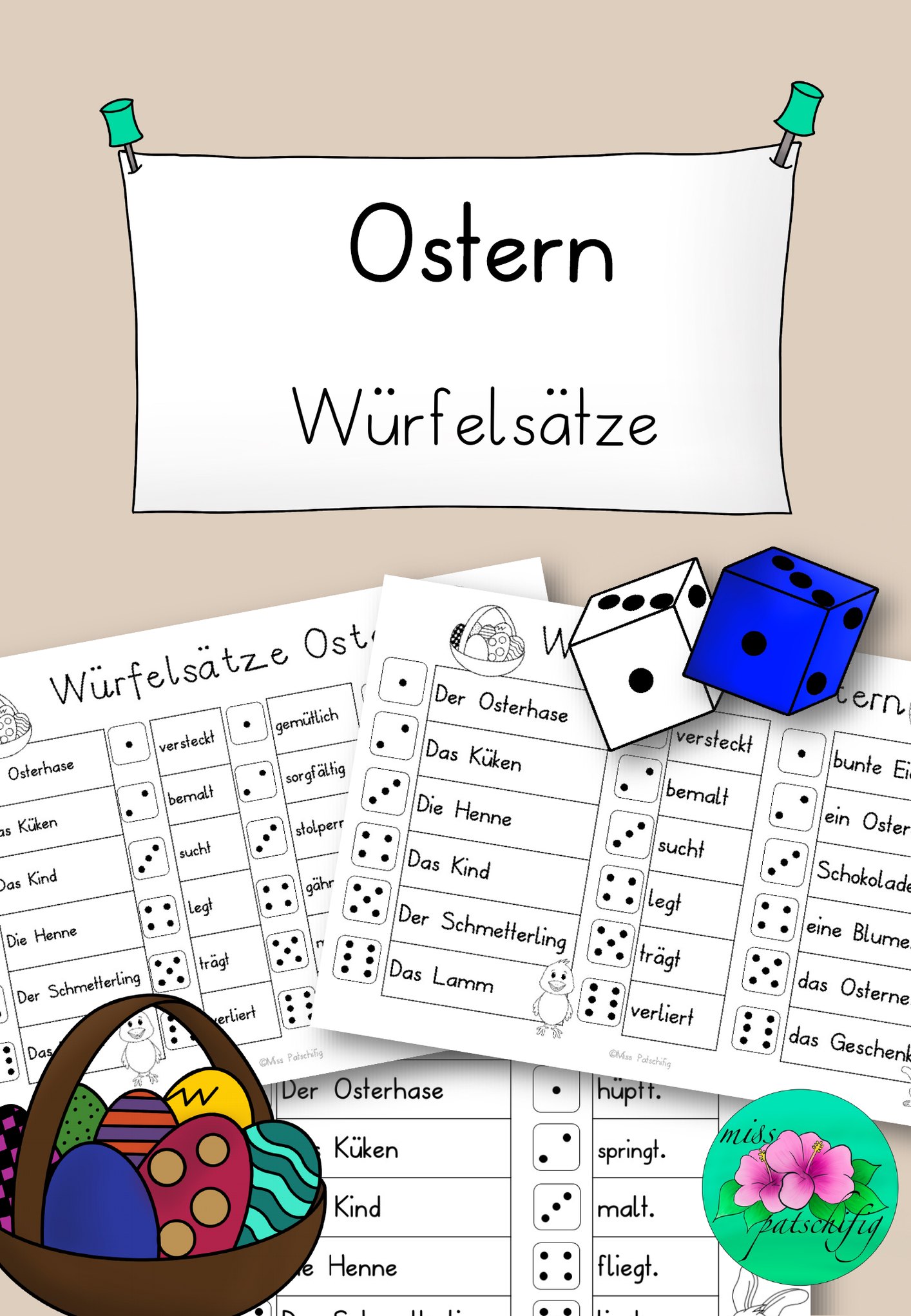 Ostern Würfelsätze