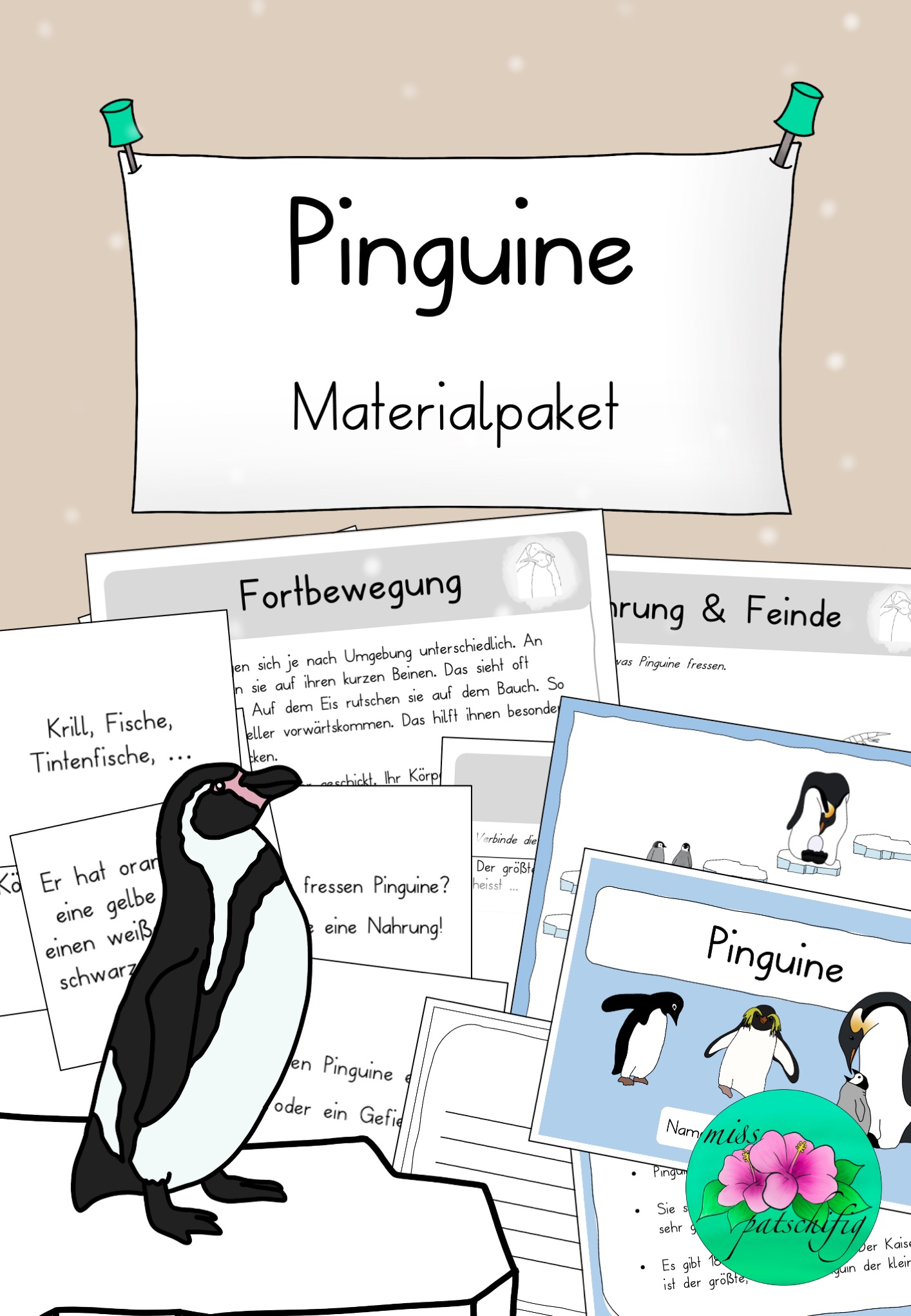 Pinguine Unterrichtsmaterial