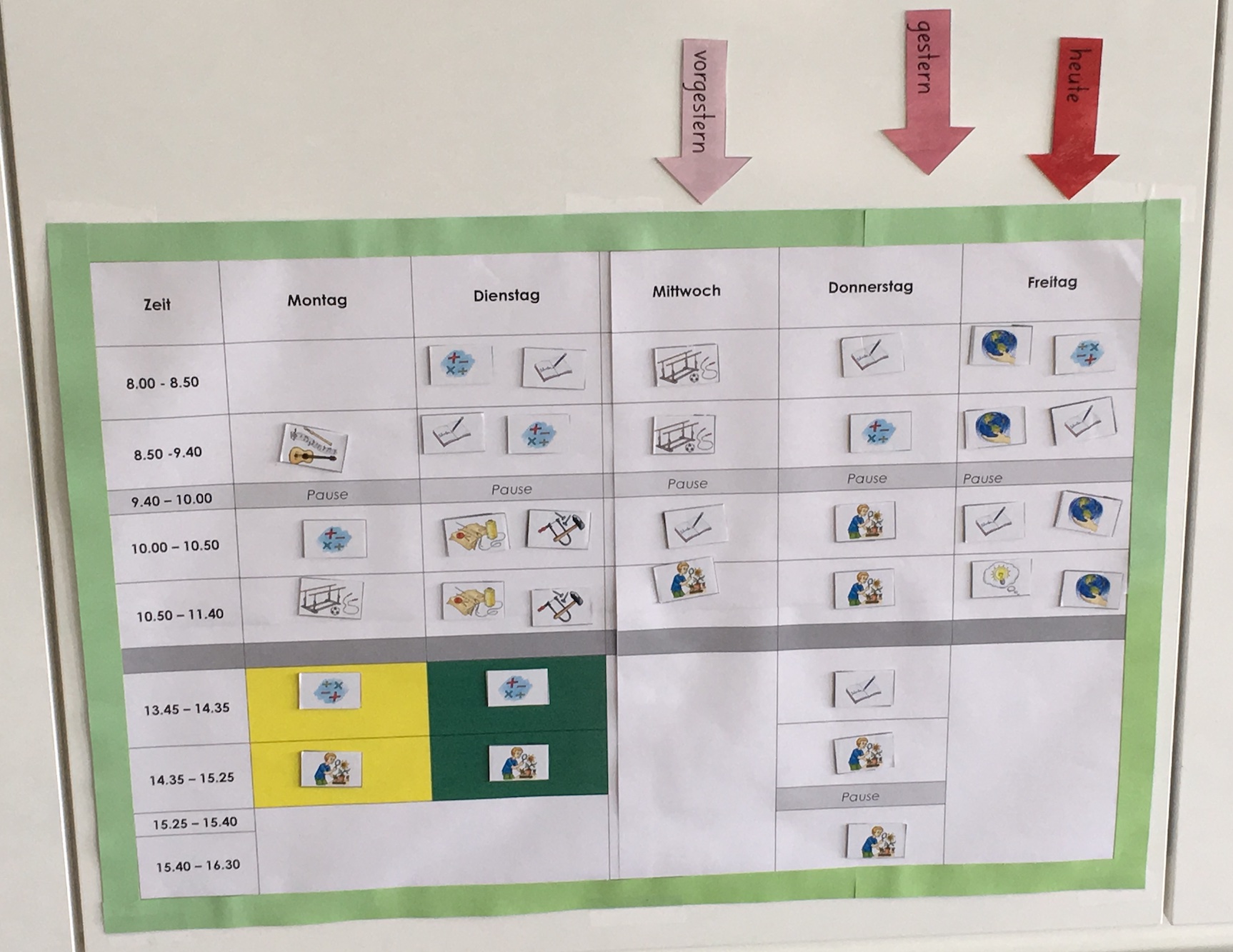 Rituale in der ersten Klasse