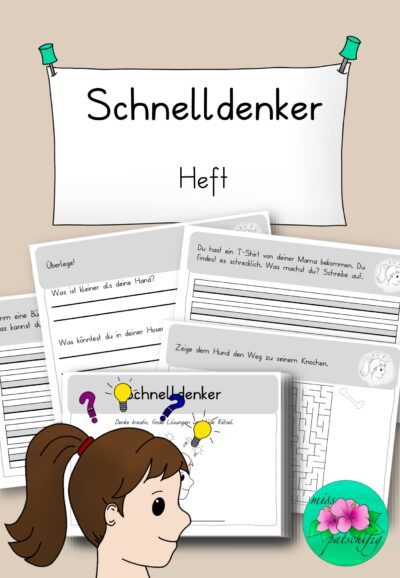 Schnelle Kinder im Unterricht