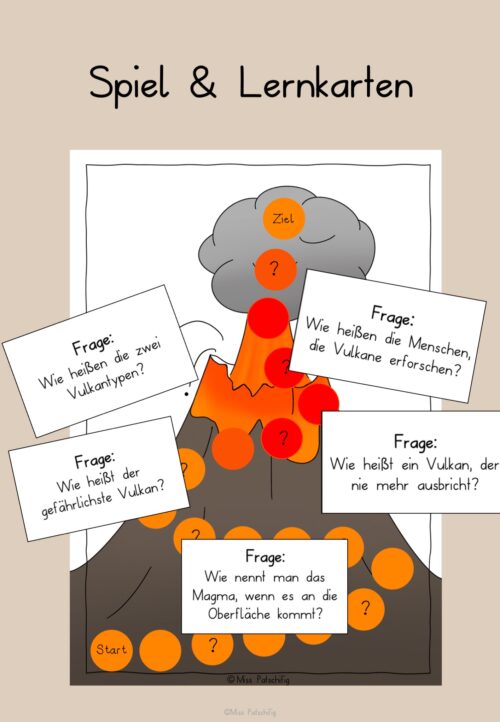 Vulkane Unterrichtsmaterial