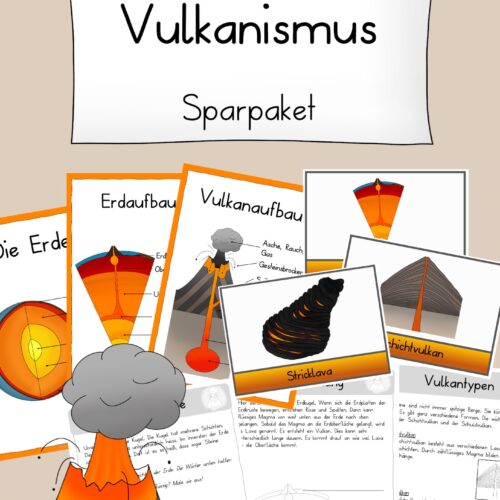 Vulkane Unterrichtsmaterial