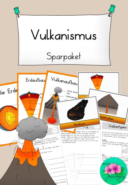 Vulkane Unterrichtsmaterial