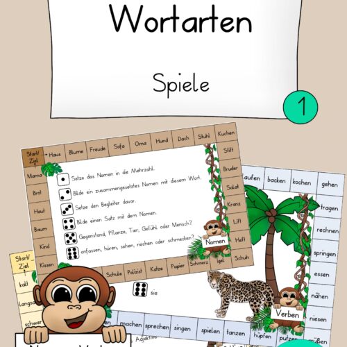 Wortarten Spiel