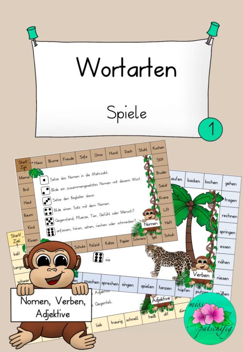 Wortarten Spiel