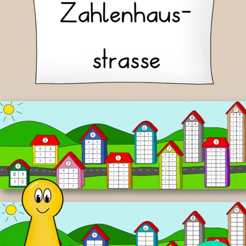 Zahlenhausstrasse- Zahlzerlegung